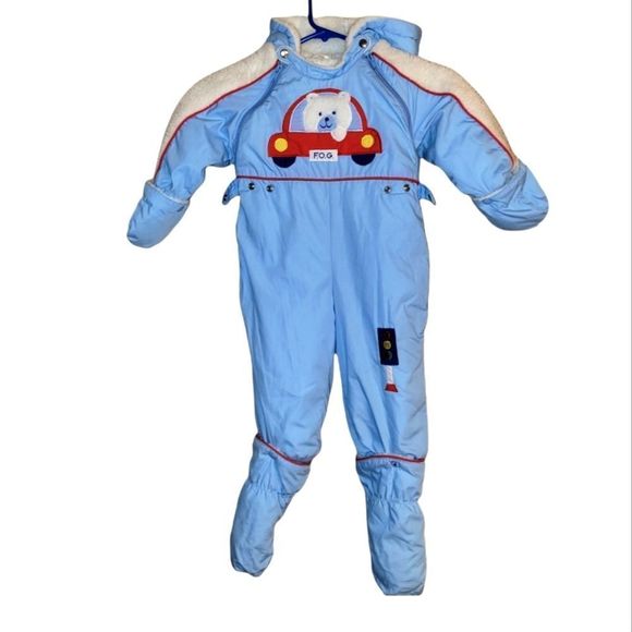 London Fog Other - London Fog Baby Hooded One Piece Winter/Snow Suit Size